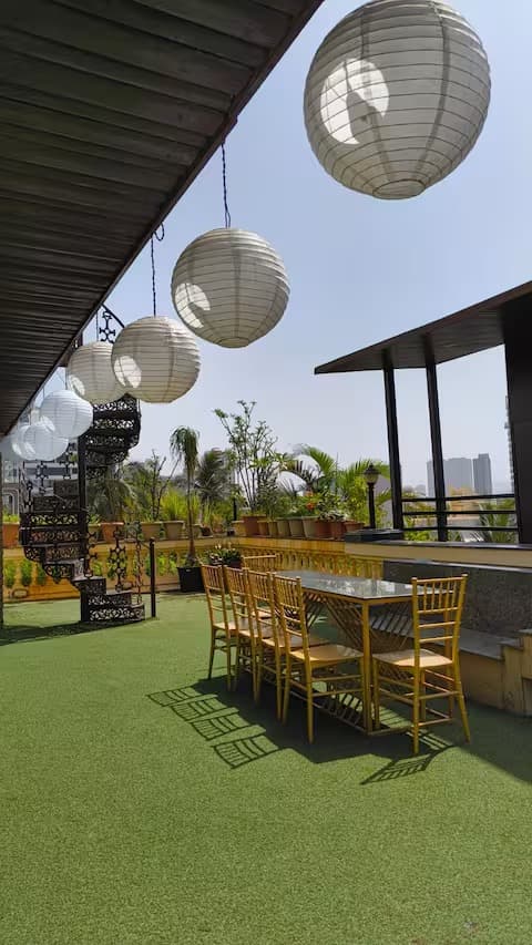 Penthouse terrace view 2