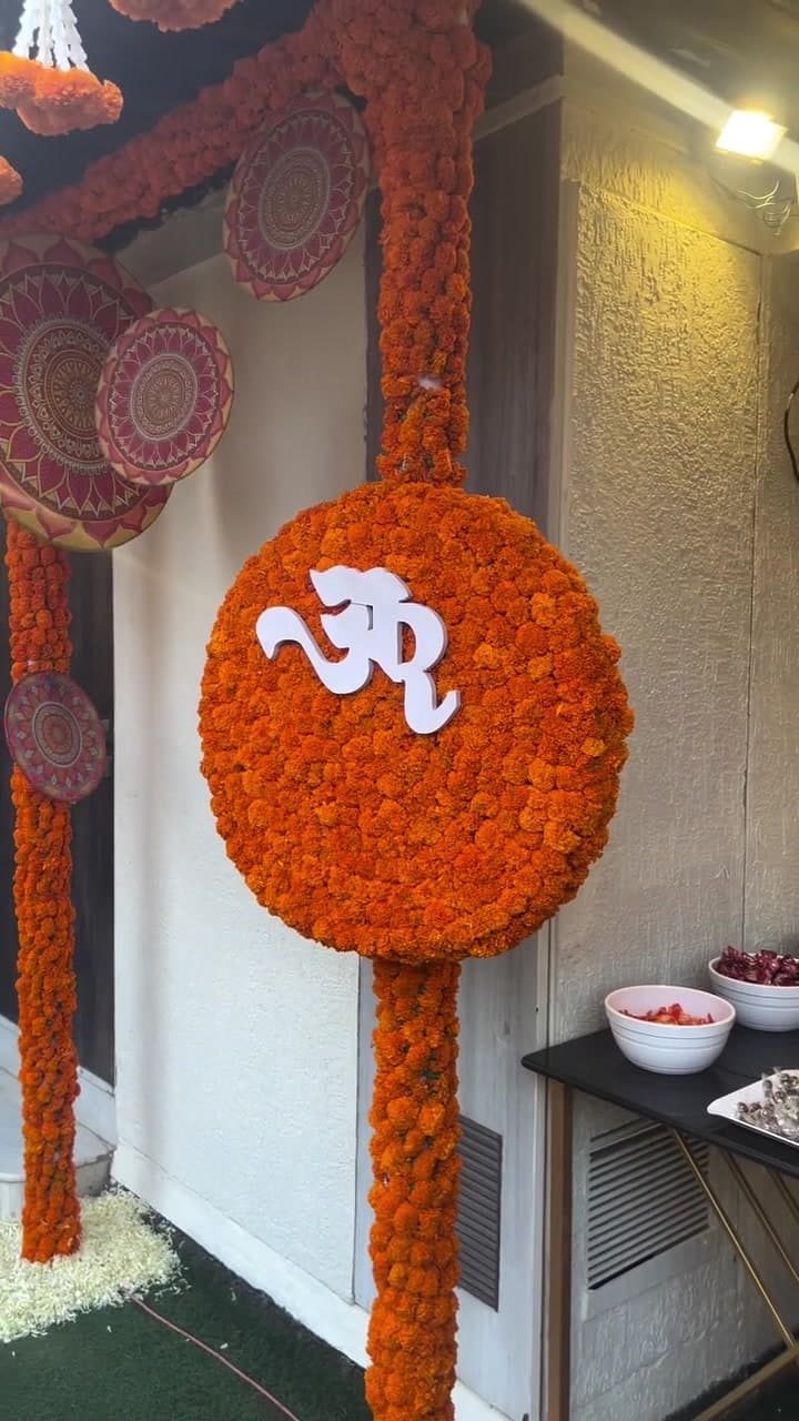 Rooftop haldi