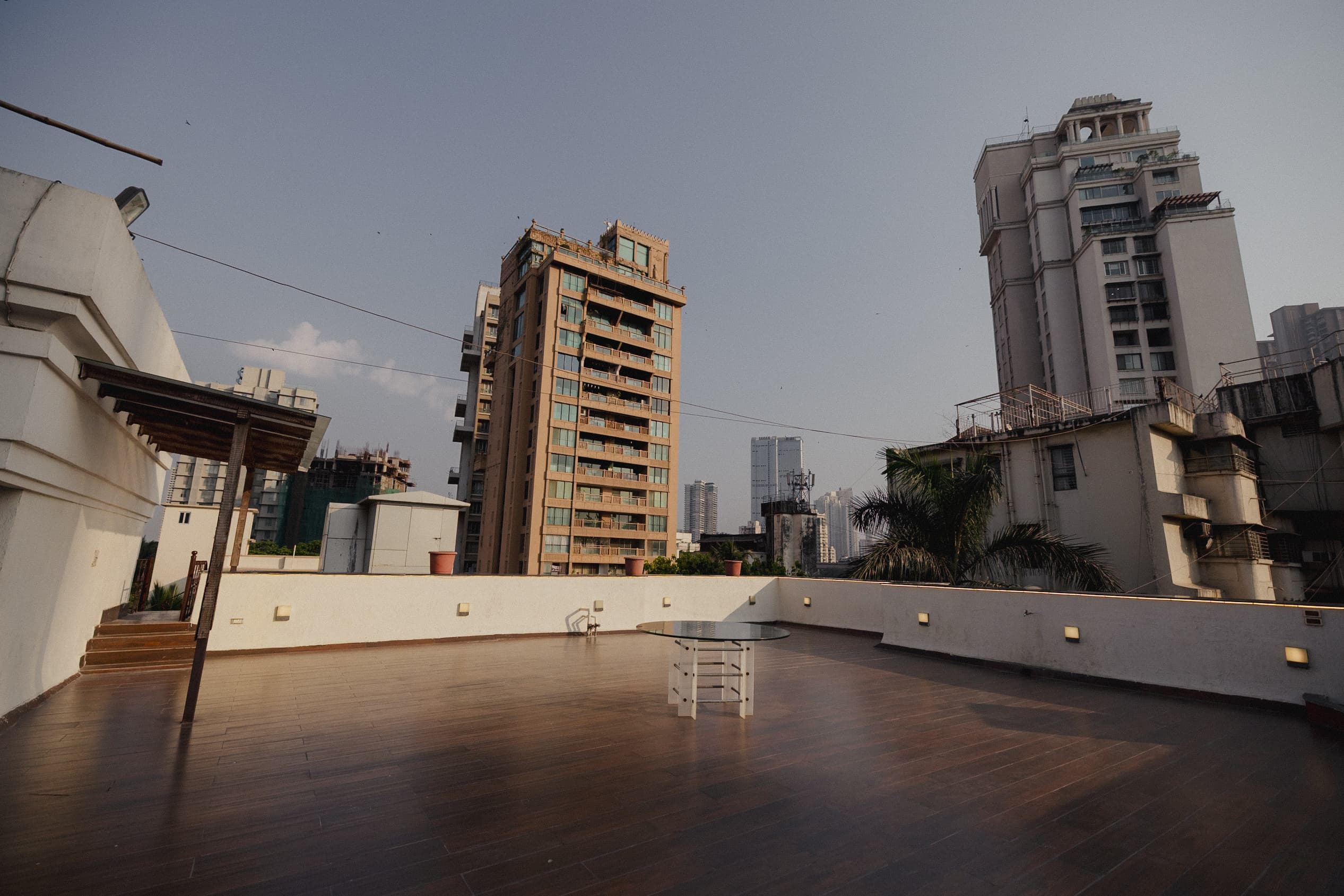 Rooftop terrace